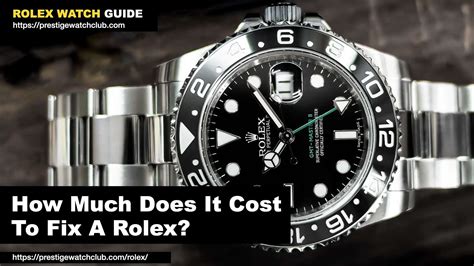 how much does it cost to replace diamond in rolex|bob's rolex repair cost.